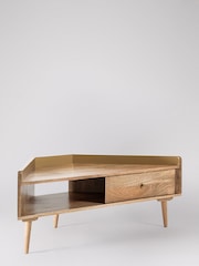 Swoon Natural Fresco TV Unit - Image 3 of 5