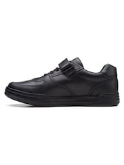 Clarks Black Multi Fit Leather Fawn Lay Shoes - Image 2 of 7