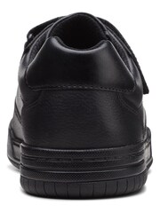 Clarks Black Multi Fit Leather Fawn Lay Shoes - Image 7 of 7