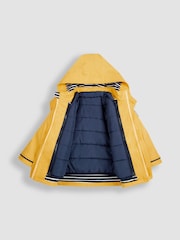 JoJo Maman Bébé Yellow 3-In-1 Waterproof Jacket - Image 5 of 9