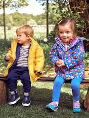 JoJo Maman Bébé Yellow 3-In-1 Waterproof Jacket - Image 8 of 9