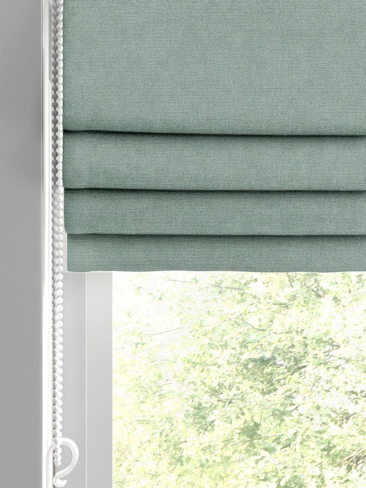 Ocean Green Abbott Made To Measure Roman Blinds - Image 2 of 6