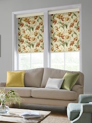 Laura Ashley Gold Gosford Made To Measure Roller Blind - Image 2 of 6