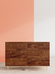 Swoon Brown Halle Chest of Drawers - Image 1 of 8