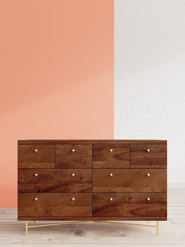 Swoon Brown Halle Chest of Drawers - Image 1 of 8