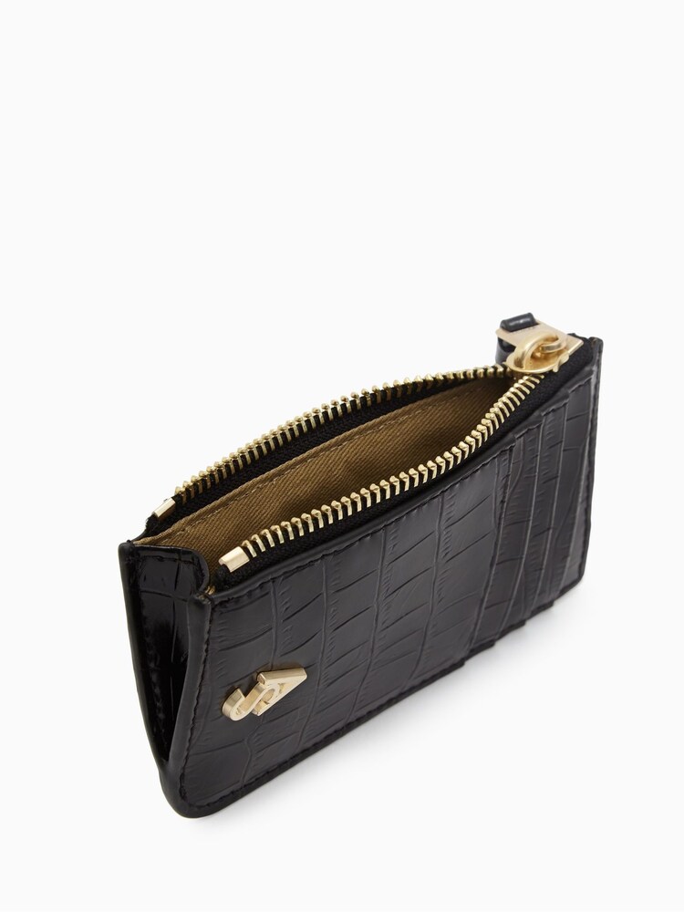 AllSaints Marlborough Black Wallet - Image 2 of 6