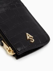AllSaints Marlborough Black Wallet - Image 4 of 6