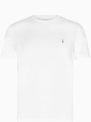 AllSaints White Tonic Crew 100% Cotton T-Shirt - Image 5 of 5