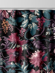 Graham & Brown Nightshade Purple Florenzia Made to Measure 100% Cotton Curtains - Image 7 of 8
