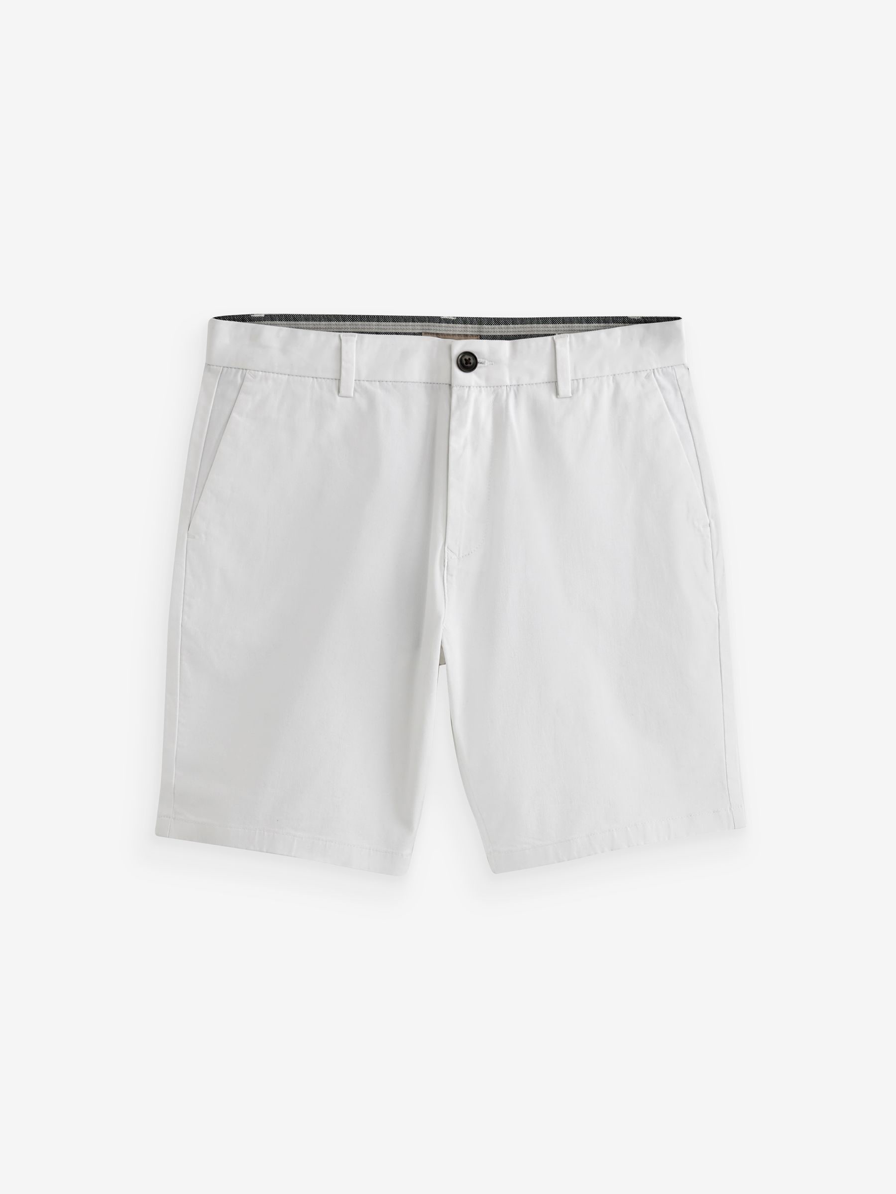 Buy White Slim Fit Stretch Chinos Shorts from the Next UK online shop
