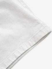 Blanco - Corte slim - Pantalones cortos chinos elásticos - Imagen 7 de 8