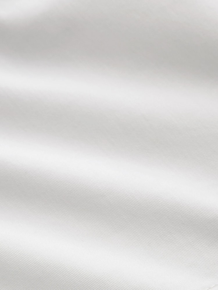 Blanco - Corte slim - Pantalones cortos chinos elásticos - Imagen 8 de 8