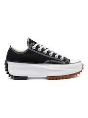 Converse Black/White Run Star Hike Low Trainers - Image 1 of 16