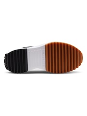 Converse Black/White Run Star Hike Low Trainers - Image 12 of 16