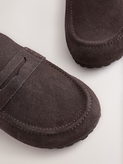 Chocolate Brown Forever Comfort® Footbed Loafer Mules - Image 7 of 7