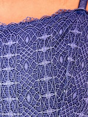Blue Geometric Lace Body - Image 6 of 8