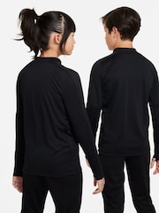 Nike Black/Black Dri-FIT Academy Half Zip Training Drill Top - Image 3 of 5