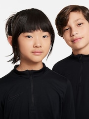 Nike Black/Black Dri-FIT Academy Half Zip Training Drill Top - Image 4 of 5