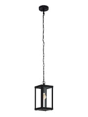 Eglo Black Alamonte Caged Outdoor Pendant Light - Image 2 of 3