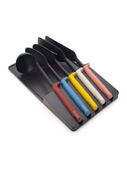 Joseph Joseph 5 Piece Black Elevate Utensil Set With In-Drawer Tray - Image 3 of 4