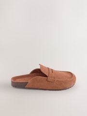 Tan Brown Forever Comfort® Footbed Loafer Mules - Image 5 of 9