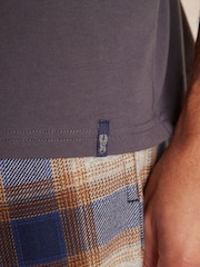 Grey Check Motionflex Cosy Cuffed Pyjamas Set - Image 4 of 9