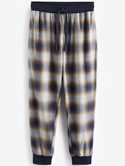 Grey Check Motionflex Cosy Cuffed Pyjamas Set - Image 8 of 9