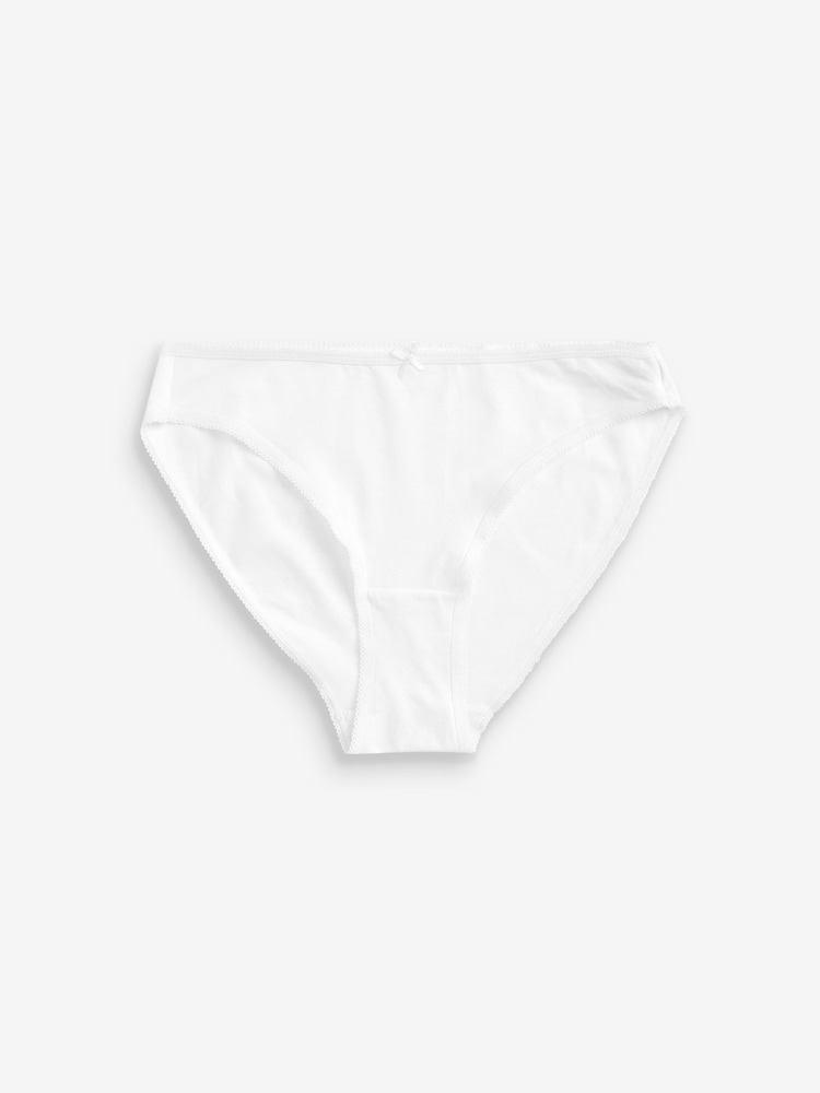 White High Leg Cotton Rich Knickers 4 Pack - Image 5 of 5 White High Leg Cotton Rich Knickers 4 Pack - Image 5 of 5