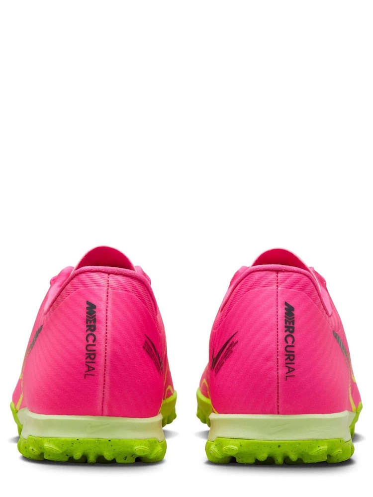Nike Red Zoom Vapour 15 Turf Ground Football Boots - Image 4 of 8