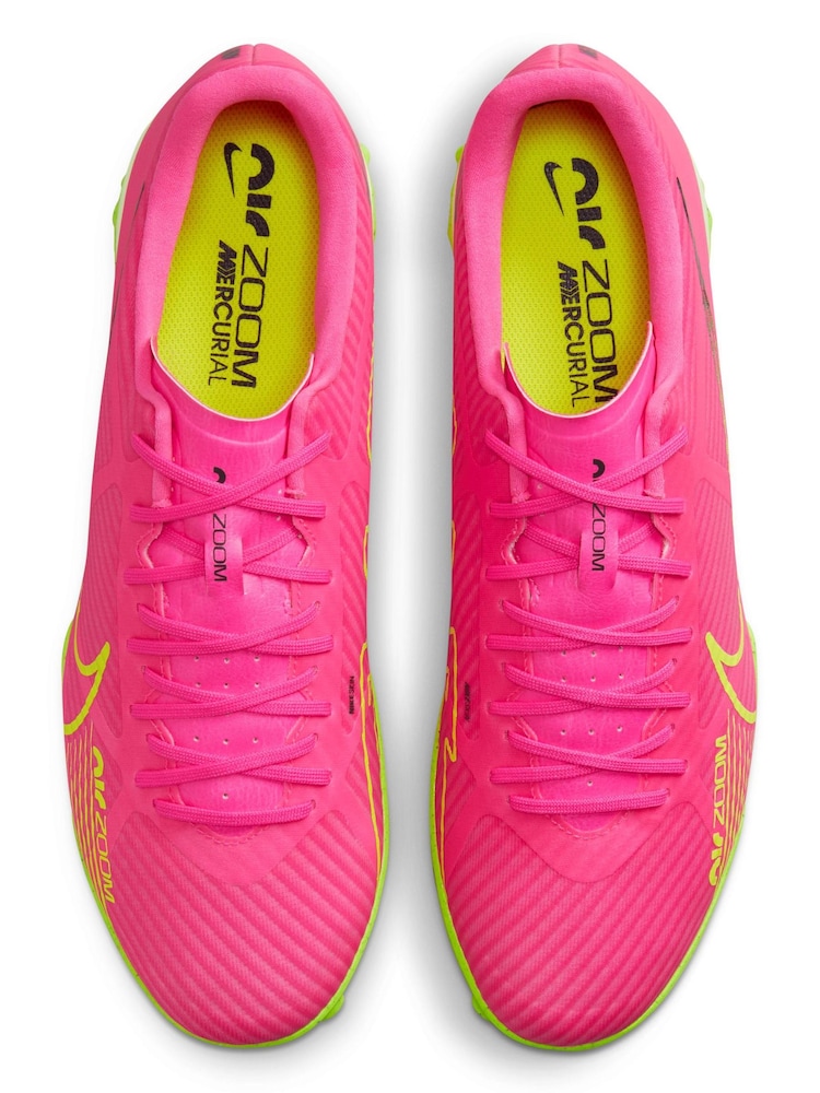 Nike Red Zoom Vapour 15 Turf Ground Football Boots - Image 5 of 8