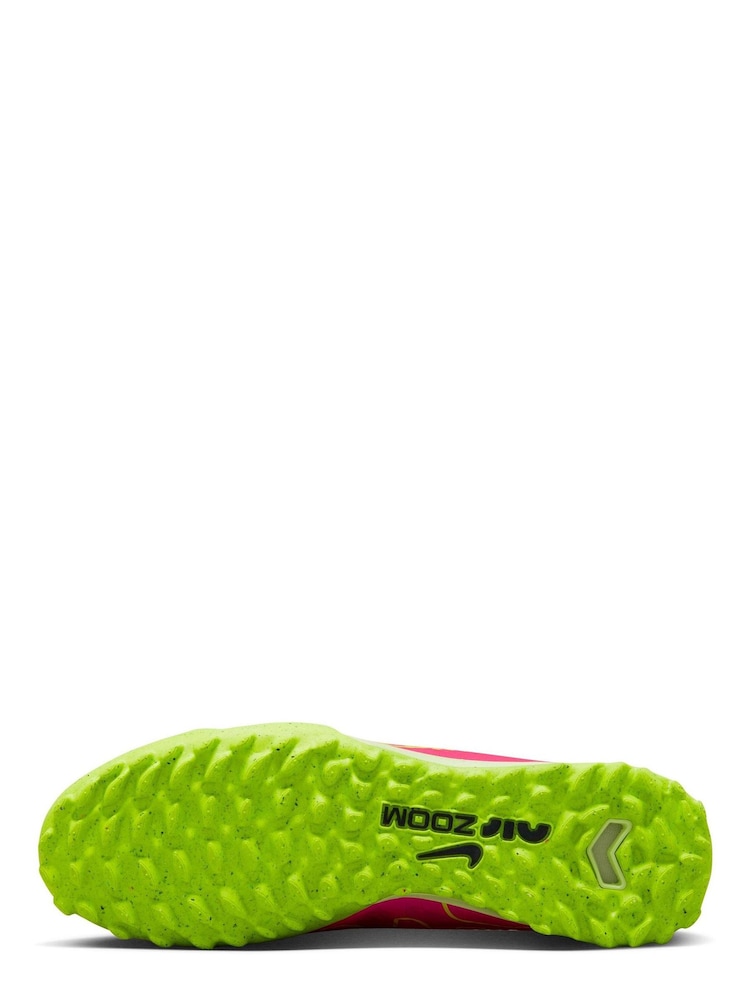 Nike Red Zoom Vapour 15 Turf Ground Football Boots - Image 6 of 8