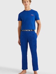 Tommy Hilfiger Blue TH Ultra Soft Pyjama Trousers - Image 2 of 6