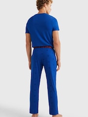 Tommy Hilfiger Blue TH Ultra Soft Pyjama Trousers - Image 3 of 6