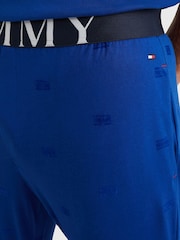 Tommy Hilfiger Blue TH Ultra Soft Pyjama Trousers - Image 5 of 6