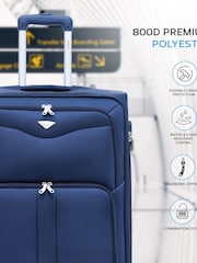 Flight Knight Medium Softcase Lightweight Check-In Suitcase With 4 Wheels - Image 3 of 7
