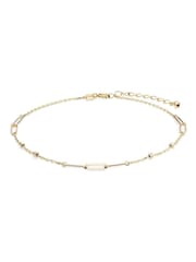 Beaverbrooks 9ct Yellow Gold Paperlink Bracelet - Image 1 of 3