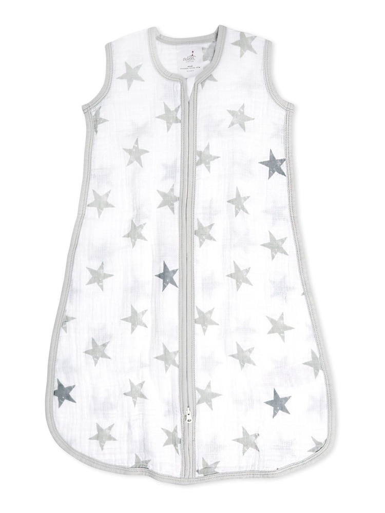 aden + anais Grey 100% Cotton Bag - Image 1 of 5