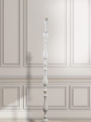 Searchlight Cream Wren Candlestick Floor Lamp Base - Image 1 of 4