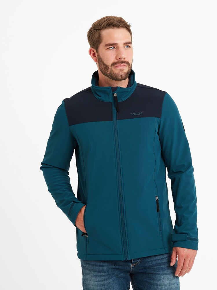 Tog 24 Dark Blue Feizor Softshell Hooded and Waterproof Jacket - Image 2 of 8