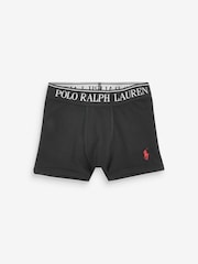 črna - Polo Ralph Lauren deški komplet 2 raztegljivih bokseric z logotipom - Slika 2 iz 2