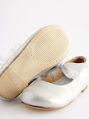 Silver Bow Mary Jane Occasion Shoes - Image 5 of 6