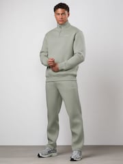 Gym King Green Fundamental Linear Straight Leg Joggers - Image 1 of 4