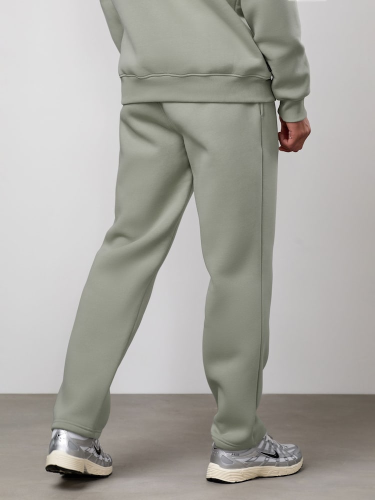 Gym King Green Fundamental Linear Straight Leg Joggers - Image 2 of 4 Gym King Green Fundamental Linear Straight Leg Joggers - Image 2 of 4