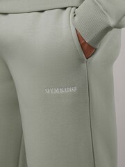 Gym King Green Fundamental Linear Straight Leg Joggers - Image 4 of 4