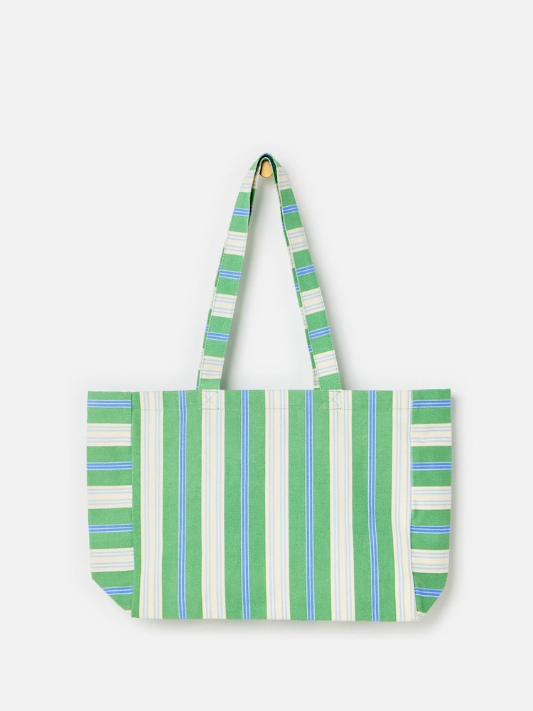 Bolso de compras Bolso tote de tela con logo a rayas de Oliver Bonas - Imagen 2 de 6 Bolso de compras Bolso tote de tela con logo a rayas de Oliver Bonas - Imagen 2 de 6