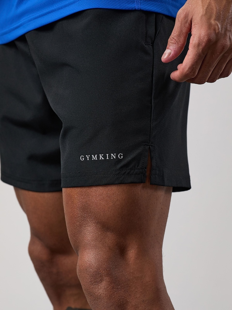 Gym King Black Energy Linear Shorts - Image 4 of 4