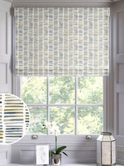 Natural Clapton Made To Meaure Roman 100% Cotton Blind - Image 1 of 6