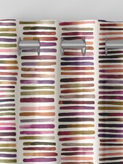 Berry Purple Clapton Made To Measure 100% Cotton Curtains - Image 7 of 9