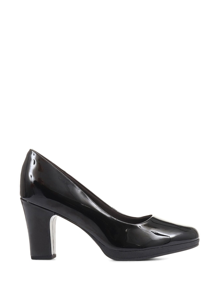 Pavers High Heel Black Court Shoes - Image 1 of 5