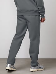 Gym King Grey Fundamental Linear Straight Leg Joggers - Image 2 of 4